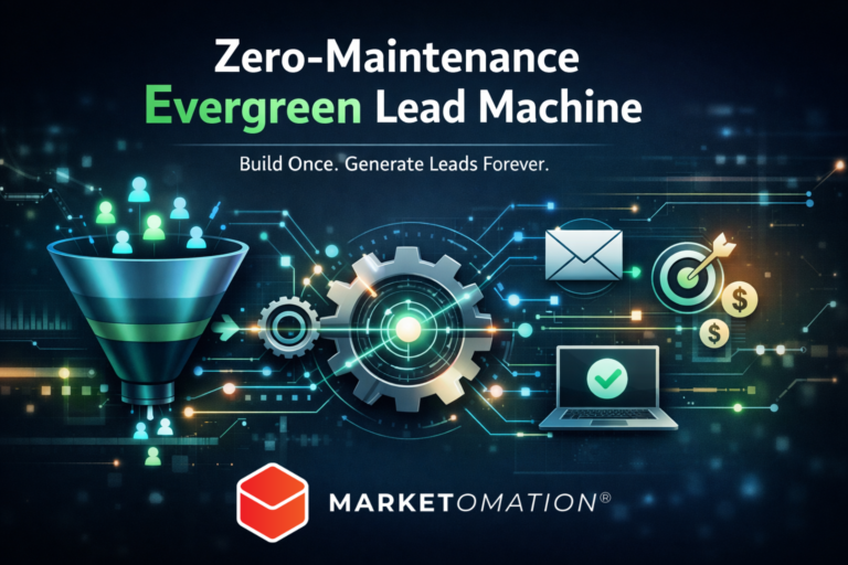 How to Build a Zero-Maintenance Evergreen Lead Machine