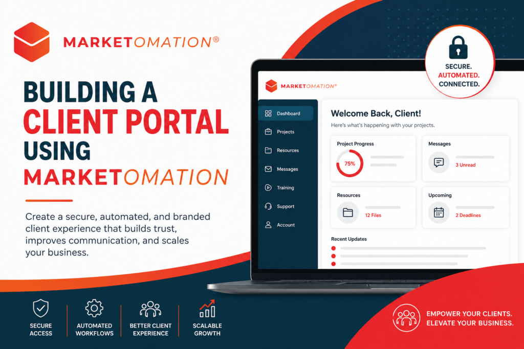 Building a Client Portal Using MarketOmation