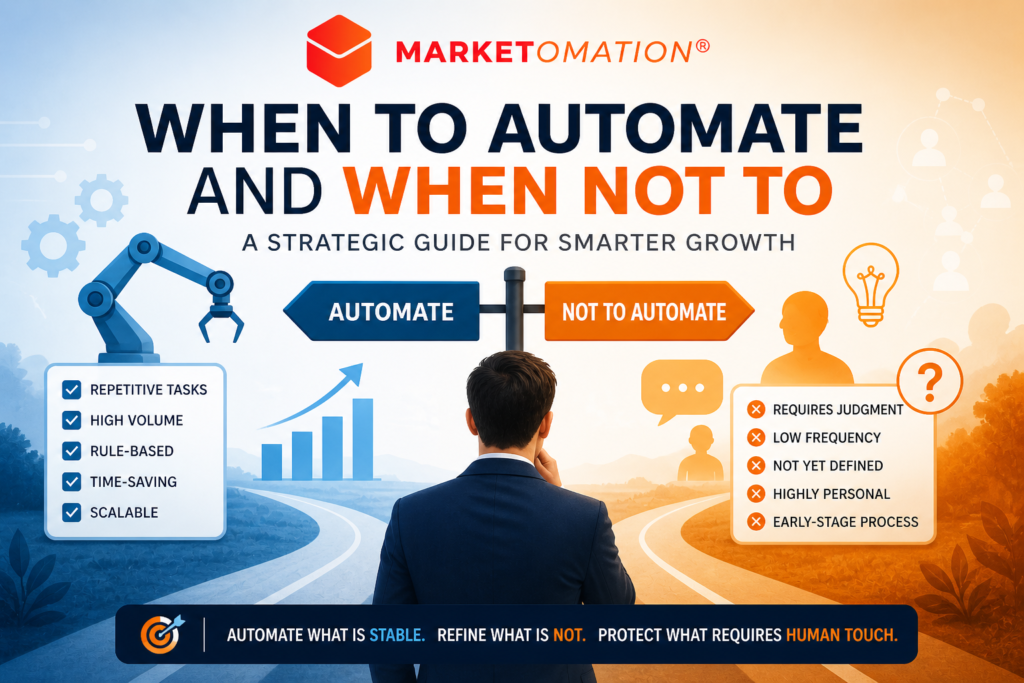 When to Automate and When Not To